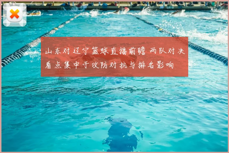 山东对辽宁篮球直播前瞻 两队对决看点集中于攻防对抗与排名影响