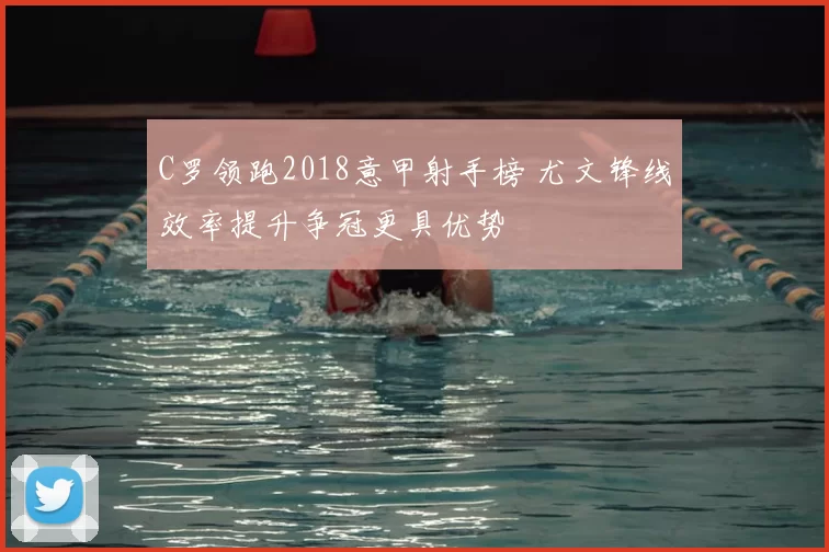 C罗领跑2018意甲射手榜 尤文锋线效率提升争冠更具优势